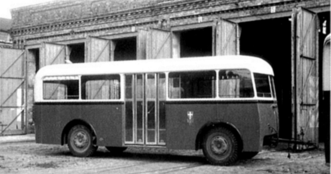 Der O-Bus-Anhänger Type OA-I Nr.10, gebaut von Gräf & Stift 1949, wie er vom WTM erhalten werden wird. (Foto: WTM-Archiv)